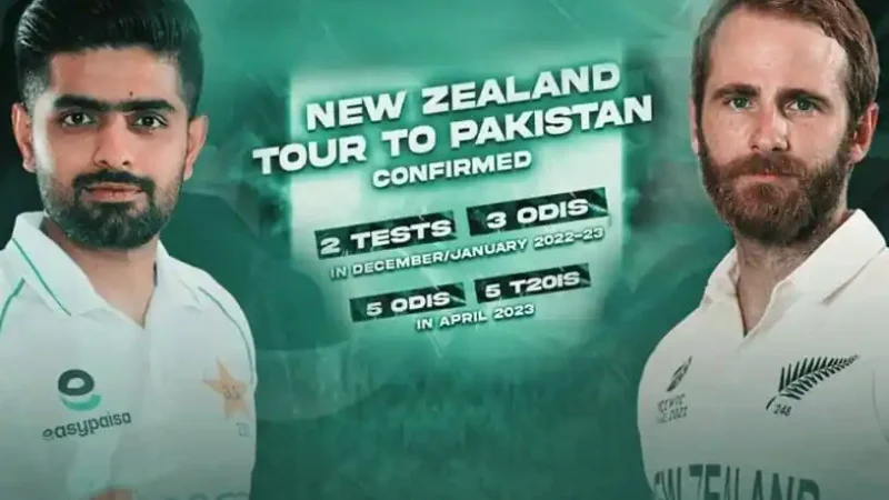 New Zealand Tour of Pakistan 2022-23 Team Squads